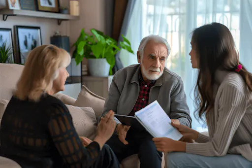 Exterior de residencia con jardín